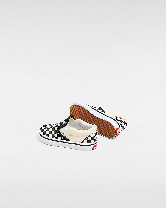 Toddler Checkerboard Slip-On Shoes (1-4 lata) 3