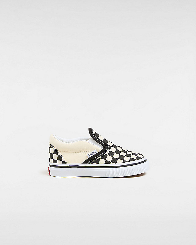 Toddler Checkerboard Slip-On Shoes (1-4 lata) 1