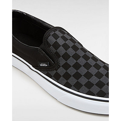 Checkerboard Classic Slip-On Shoes | Black | Vans