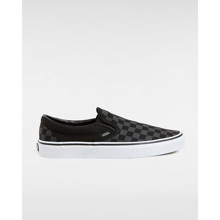 Vans Checkerboard Classic Slip-on Shoes ((checkerboard)black/black) Men