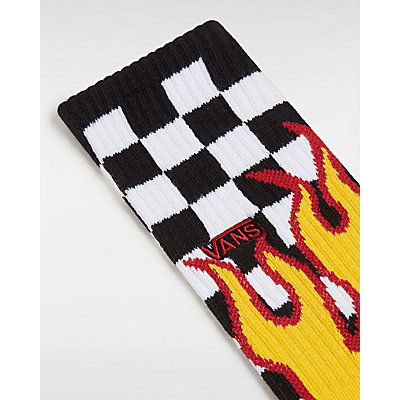 Flame Check Crew Socks (1 Pair) 2