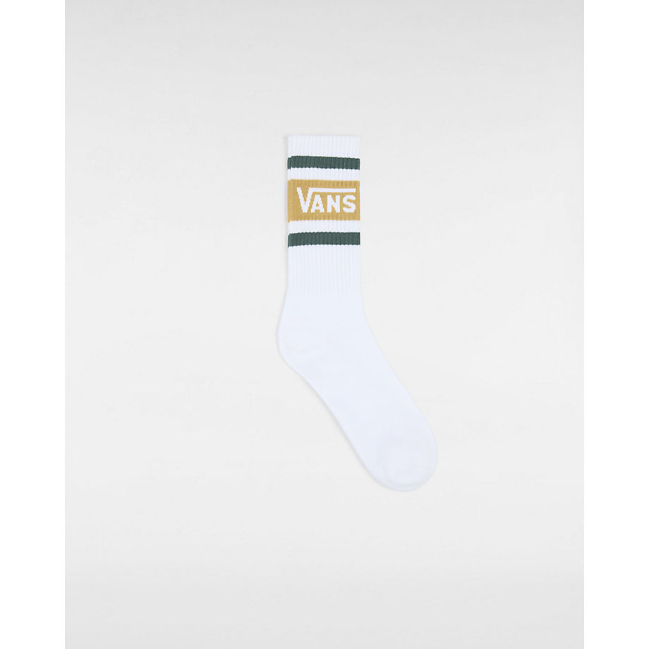 Vans Drop V Crew Socks (1 Pair) (antelope) Men Brown