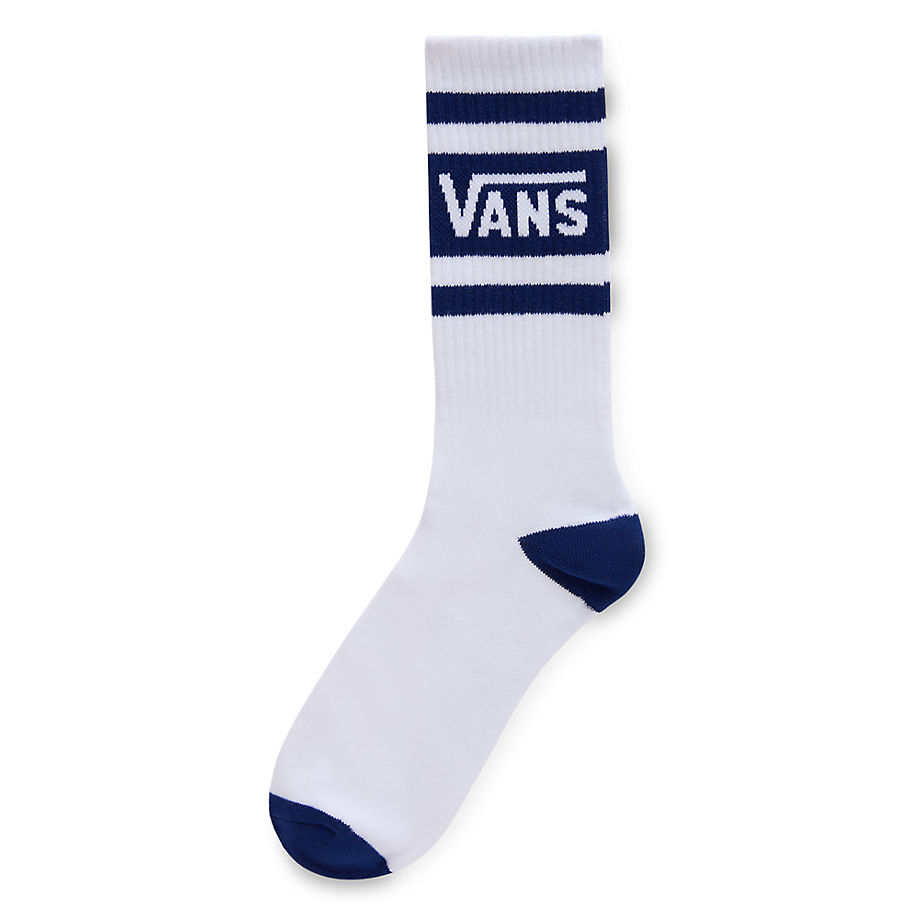 Vans Drop V Crew Socks (1 Pair) (blue Depths) Men Blue