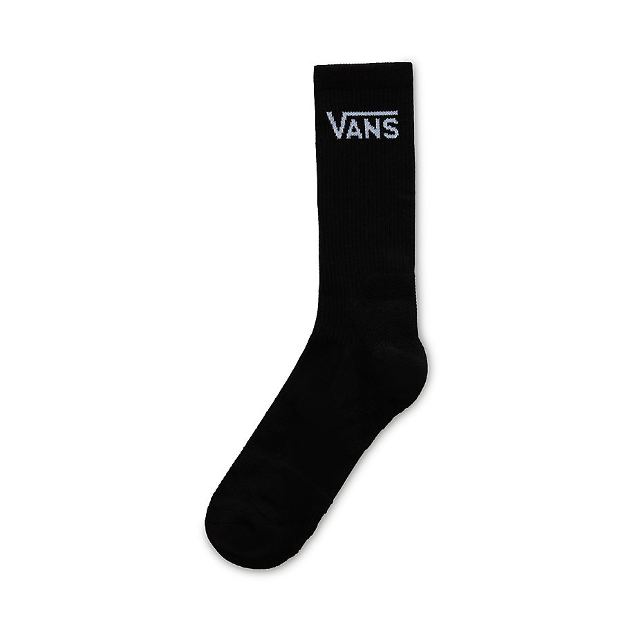 Vans Skate Crew Socks (1 Pairs) (black) Men Black