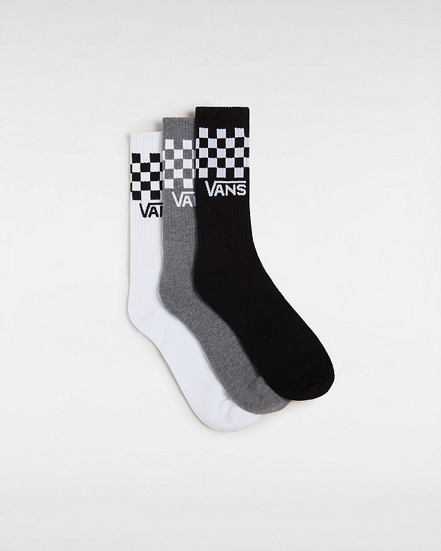 Classic Check Crew Socks (3 pairs)