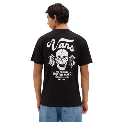 Old Skool Skull T-Shirt | Black | Vans