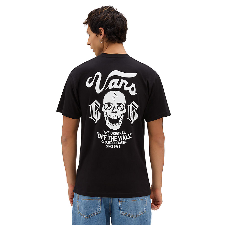 Vans Old Skool Skull T-shirt (black) Men Black