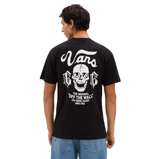 Old Skool T-Shirt mit Totenkopf | Vans