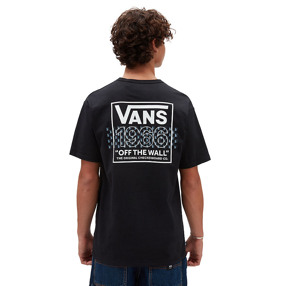 Vans Off The Wall Checkerboard T-shirt (black) Men Black
