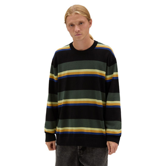 Tacuba Stripe Crew Sweater | Vans