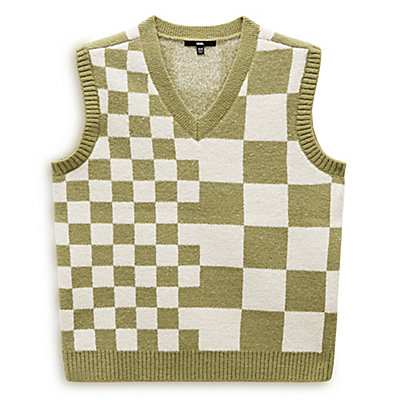 Courtyard Checker Sweater Vest 4