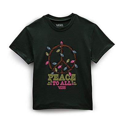 Girls Peace Lit Crew Sweatshirt (8-14 Years)