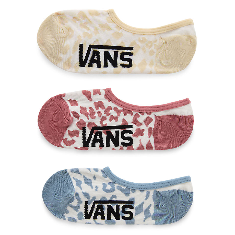 Vans Kids Cheetah Check Canoodle Socks (1 Pair) (mojave Desert) Youth Beige