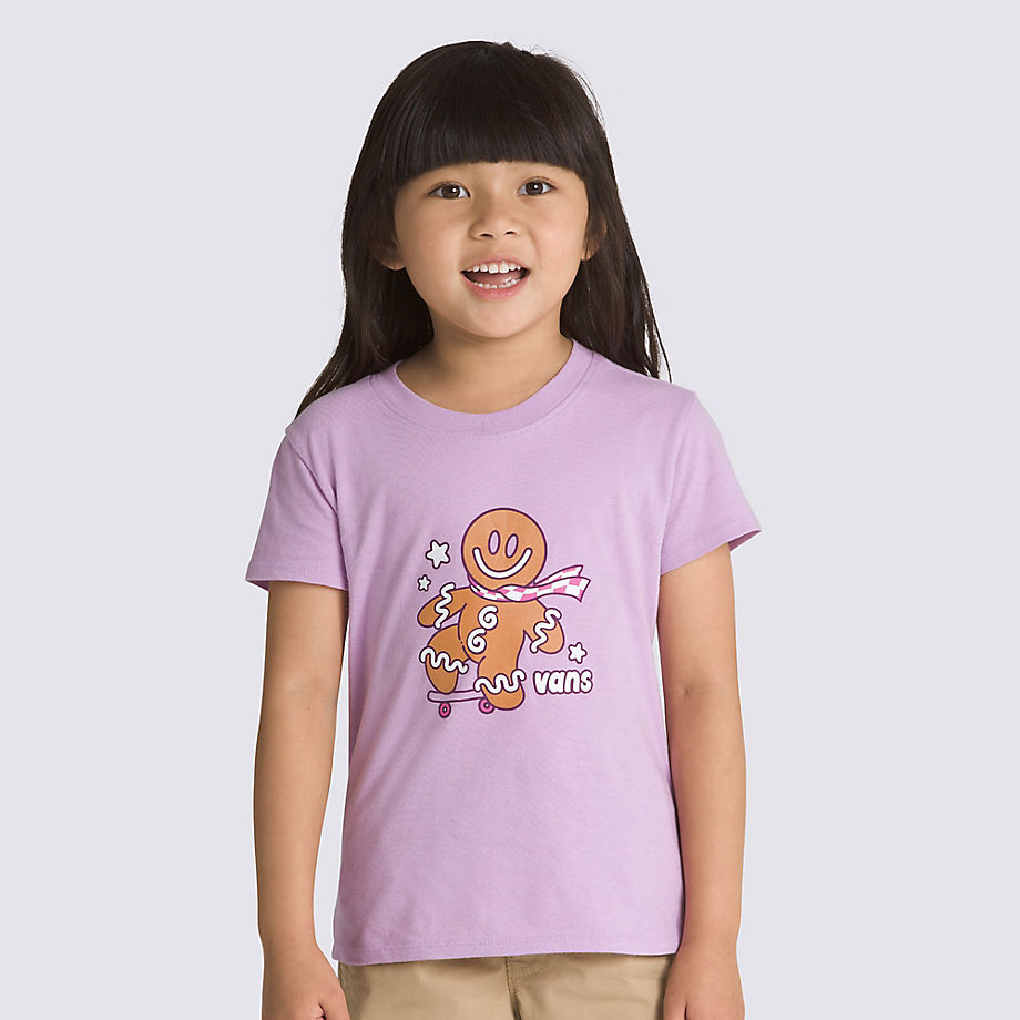Vans Girls Ginger Board T-shirt (2-8 Years) (lupine) Little Kids Purple