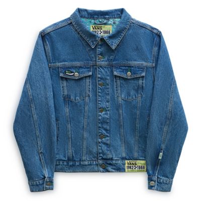 Denim jacket cheap with vans