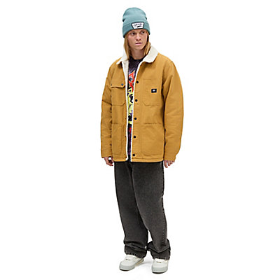 Drill Chore Coat Sherpa Jacket 2
