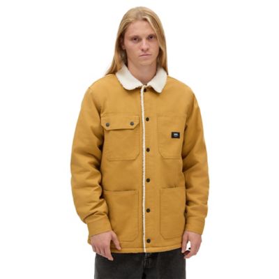 Drill Chore Coat Sherpa Jacket | Brown | Vans
