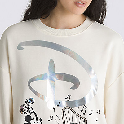 Disney x Vans Swan Song Oversized Long Sleeve Crew Sweatshirt 4