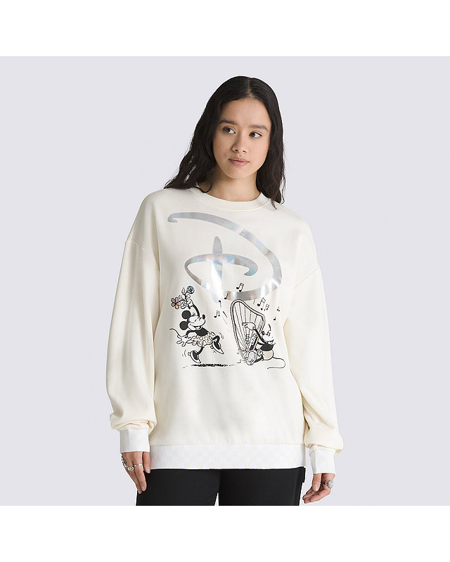 Disney x Vans Swan Song Oversized sweatshirt met lange mouwen en ronde hals