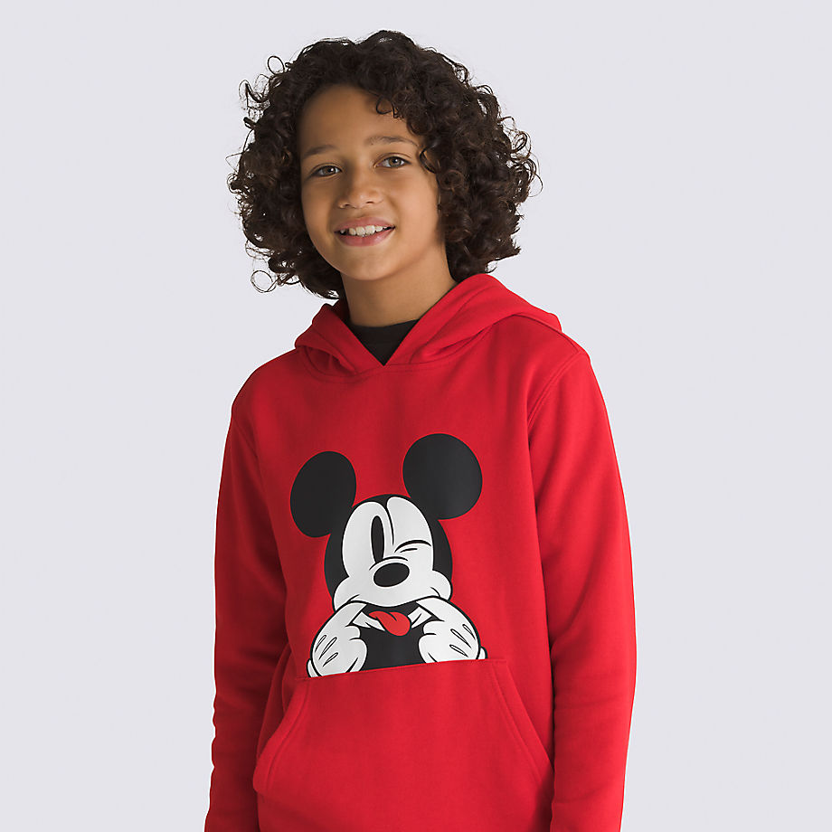 Vans Disney X Funhouse 100 Hoodie Voor Kinderen (8-14 Jaar) (racing Red) Boys Rood