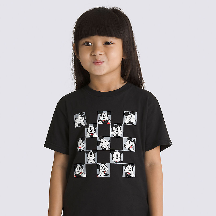 Vans Disney X Little Kids Snapshot T-shirt (2-8 Years) (black) Little Kids Black
