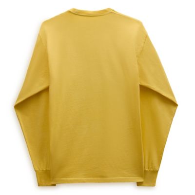 Vans long best sale sleeve yellow