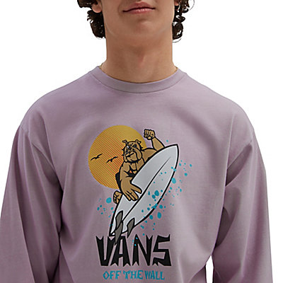 Camiseta de manga larga Surf Doggo