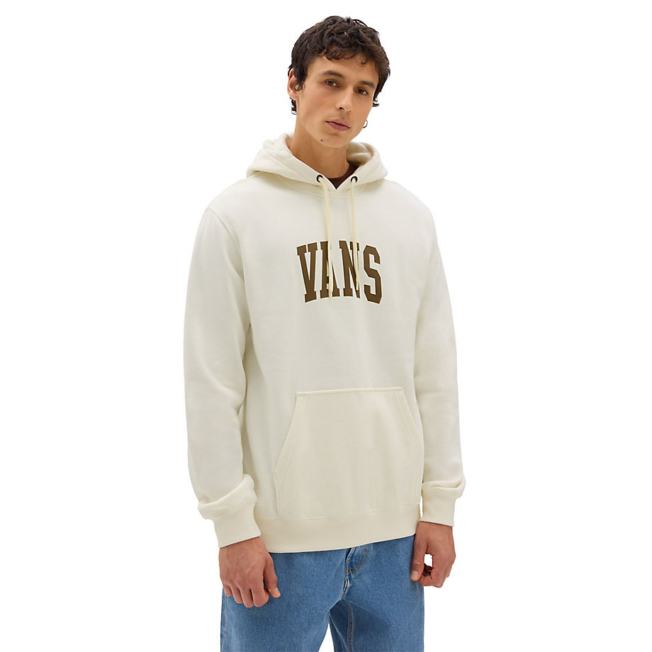 Vans Arched Pullover Hoodie (marshmallow) Heren Wit