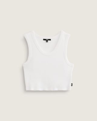 Drew Rib Tank SKATE CLASSICS White