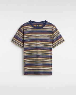 Vans Cullen T-shirt (dress Blues-coffee Liqueur) Men Multicolour