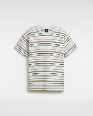 Vans Camiseta Cullen (pale Aqua-marshmallow) Hombre Multicolour