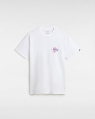 Vans Camiseta Wormhole Warped (blanco) Hombre Blanco