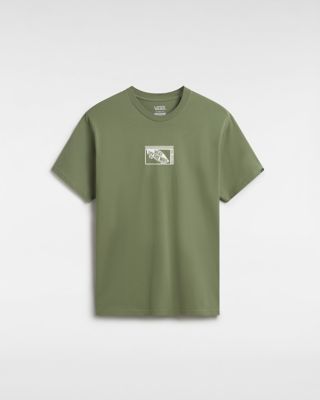 Vans Camiseta Tech Box (olivine) Hombre Verde