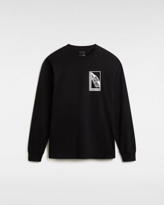 Vans Tech Box Tee Met Lange Mouwen (black) Heren Zwart