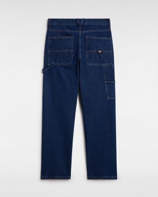 Pantaloni vans uomo blu on sale