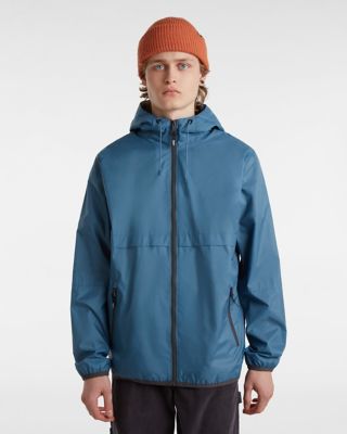 Vans windbreaker mens deals Blue