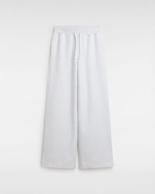 Vans Elevated Double Knit Sweattrousers (white Heather) Women White, Size L