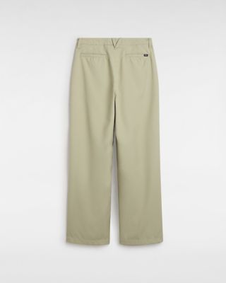 VANS Pantaloni Plissettati Alder Relaxed (elm) Donna Beige, Taglia 29