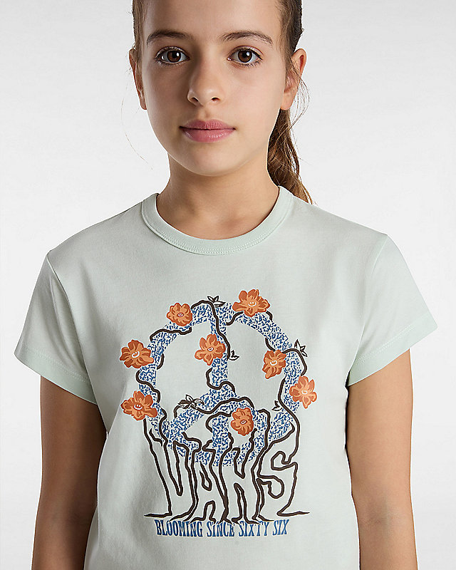 Dziewczęcy T-shirt Bloom Peace Mini (8-14 lat) 6