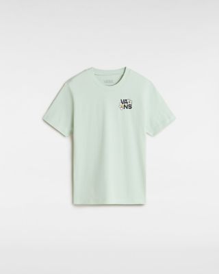 Vans M?odzie?owy T-shirt Bouquet Floral (8-14 Lat) (pale Aqua) Girls Zielony