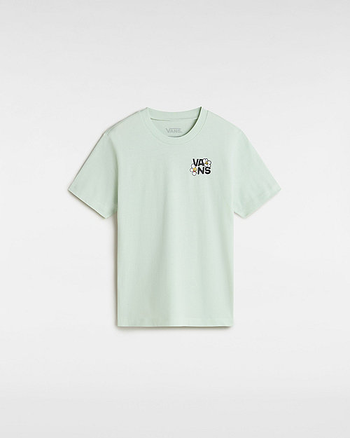 Vans Youth Bouquet Floral T-shirt (8-14 Years) (pale Aqua) Girls Green