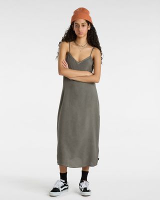 Dress with slip on vans hotsell