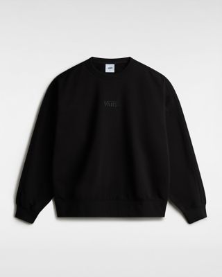 Vans Premium Logo Crew Sweatshirt (black) Unisex Schwarz