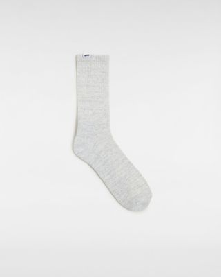 Vans Premium Crew Socks (1 Pair) (ash Heather) Men Grey, Size 8.5-12