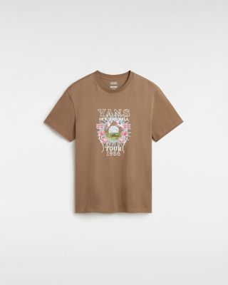 Vans T-shirt Yesterdays Boyfriend Fit (otter) Kobiety Br?zowy
