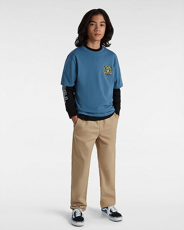 Junge Digi Flame Langarm-T-Shirt (8-14 Jahre) 4