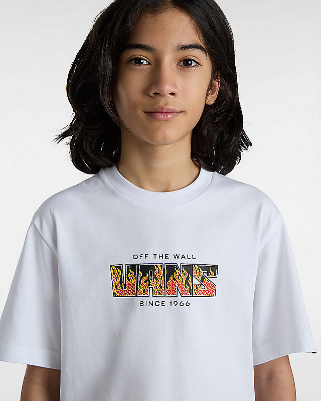Boys Digi Flames T-Shirt (8-14 Years) 6