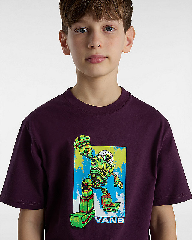 Kinder Vans Robot T-Shirt (8-14 Jahre) 6