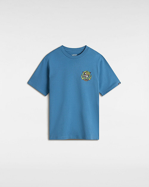 Vans Camiseta De Niños Tiger Paws (8-14 Años) (copen Blue) Boys Azul