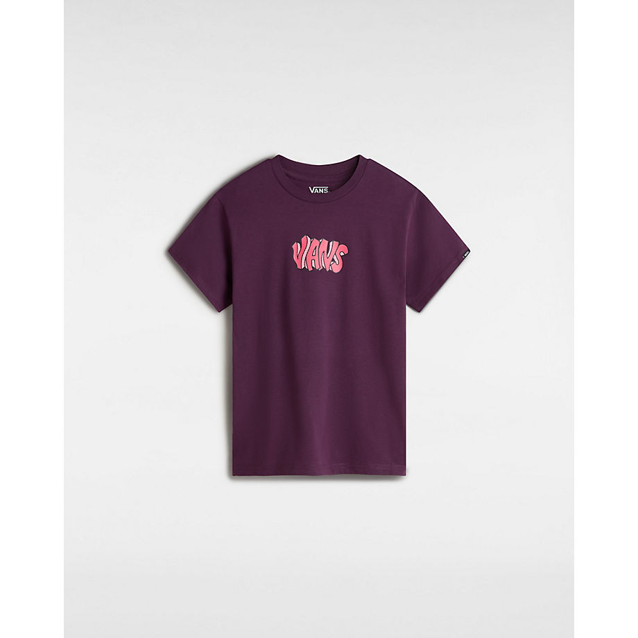 Vans Boys Tag T-shirt (8-14 Years) (blackberry Wine) Boys Purple